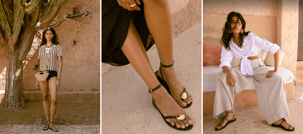 Jewellery Adorned Sandals Are This Season's Chicest Shoe