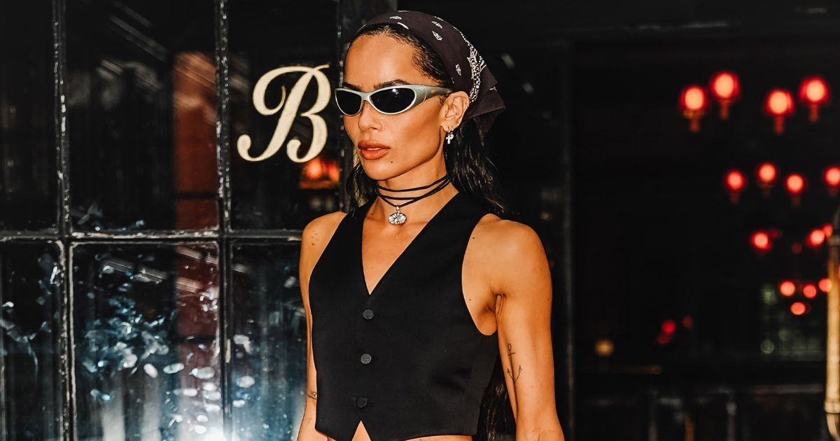 Zoe Kravitz'in 20 Karatlık İp Üzerindeki Kayası, Jumbo Elmaslar Yapmanın Tek Şık Yolu Olabilir