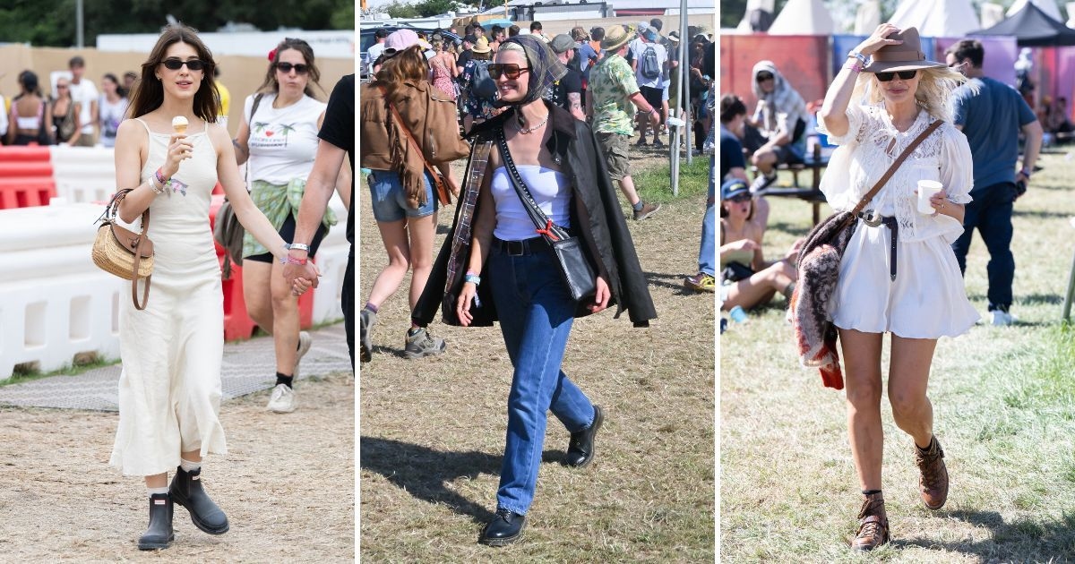 Vuelve la moda de festivales: descubre a las celebridades mejor vestidas en Glastonbury 2025