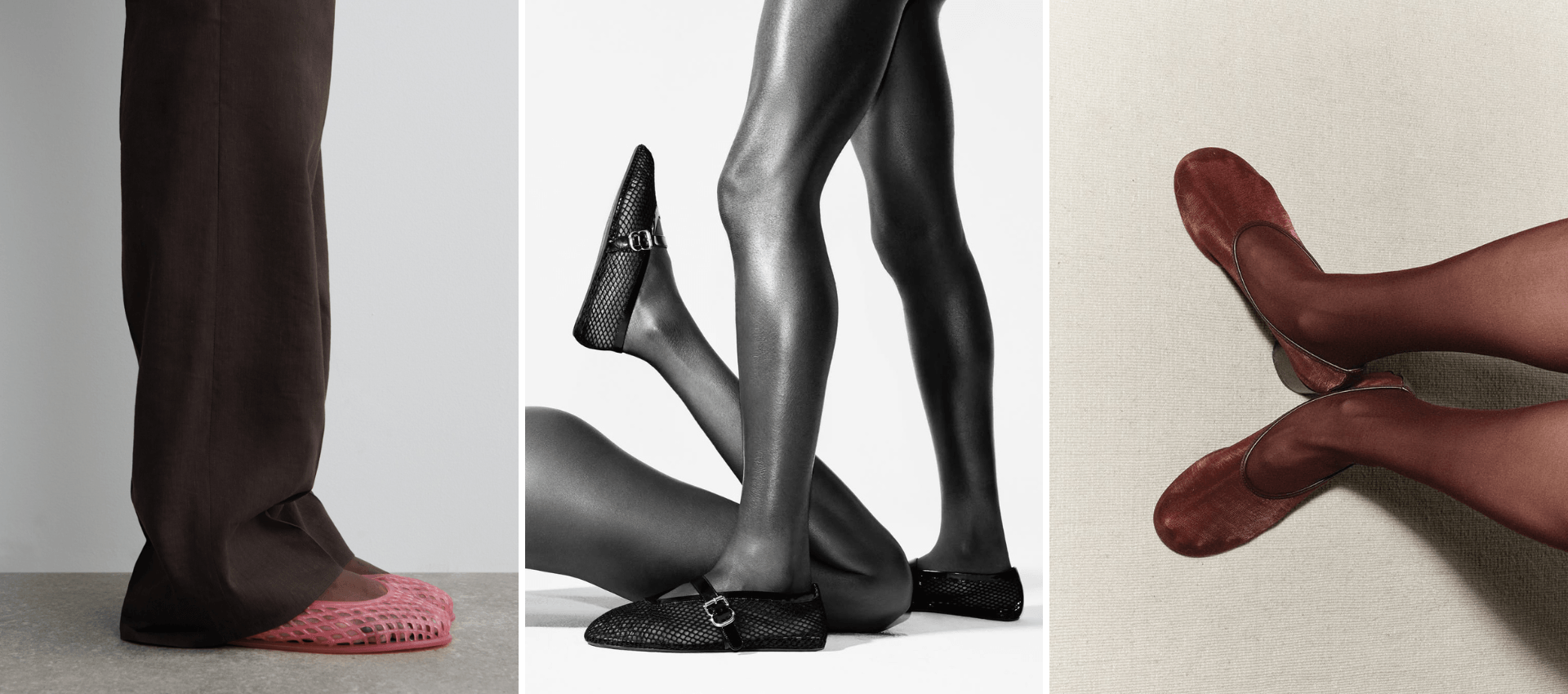 These Mesh Ballet Flats Have Earned Our Fashion Director the Most Compliments