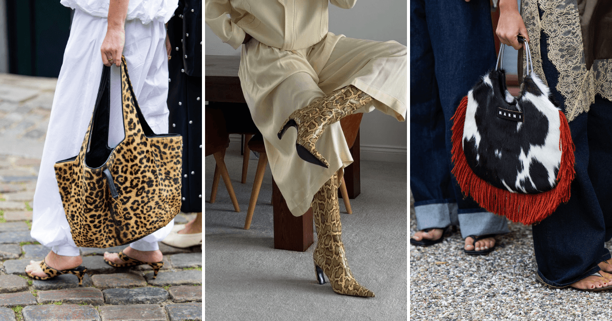 In questo momento tutti indossano accessori con stampa animalier, e dovresti farlo anche tu