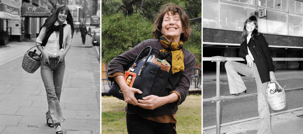 A bolsa Birkin original de Jane Birkin está à venda e é um momento monumental na história da moda