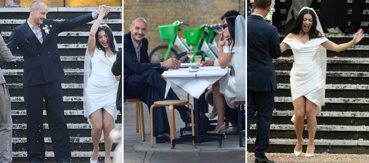 No puedo dejar de pensar en el minivestido de novia de Charli XCX