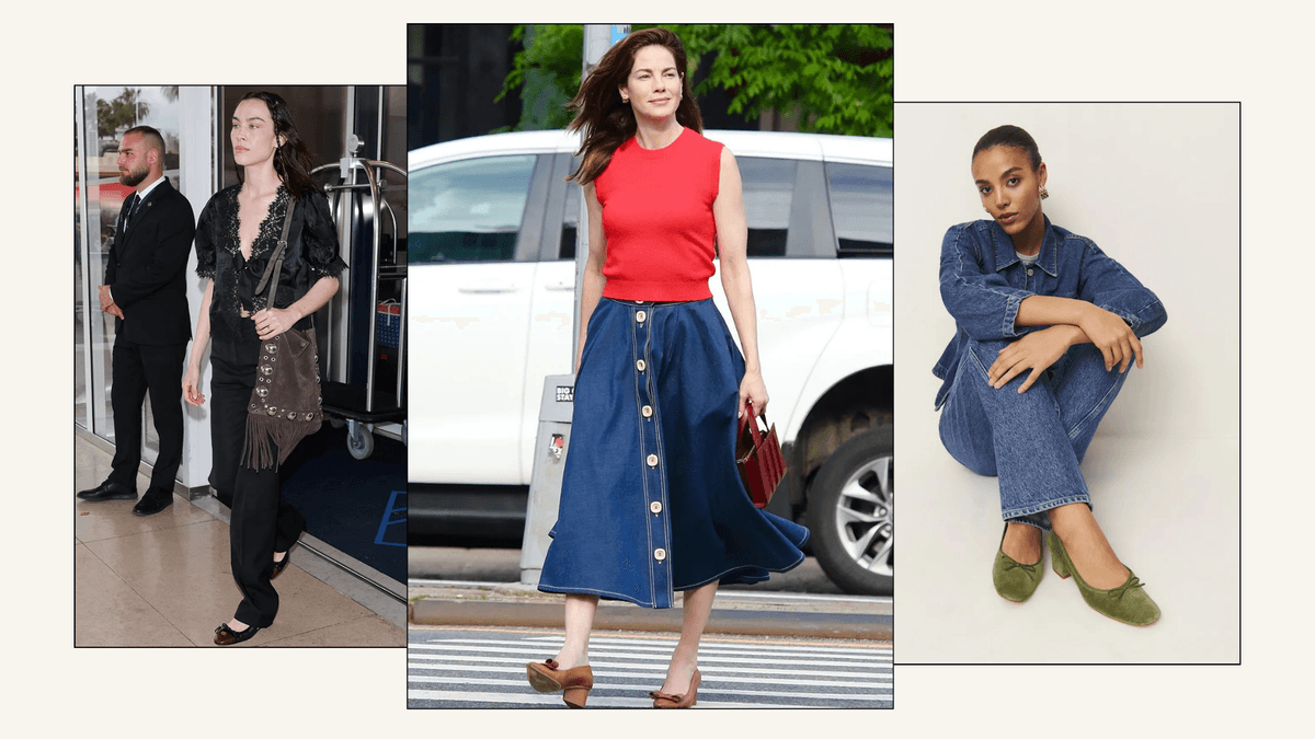 Las personas con estilo moderno de repente están usando esta tendencia de tacones vintage con pantalones y faldas.