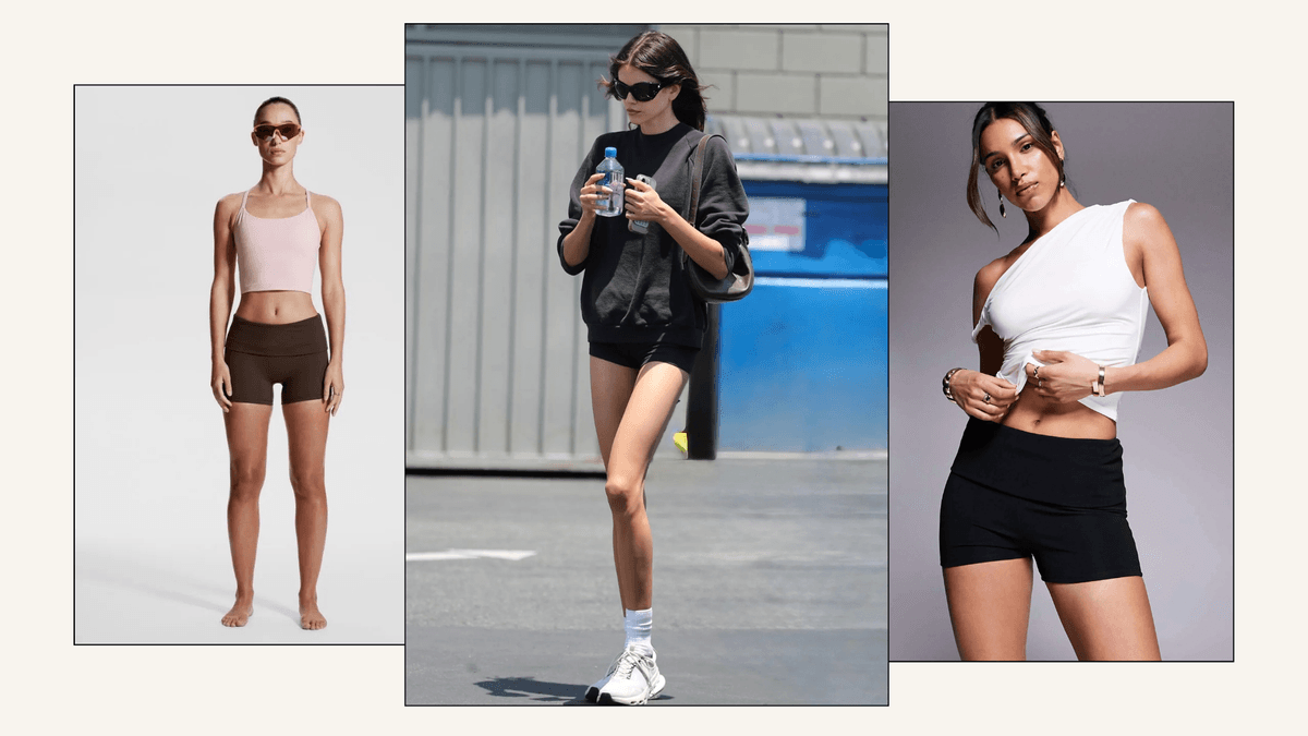 Not Leggings, Not Bike Shorts: The Very Specific Activewear Trend L.A. Fashion Girls Wear to Pilates and the Gym