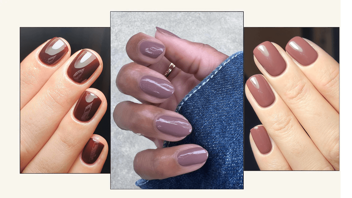 Moody, Syrupy, and Expensive-Looking—Rum Raisin Nails Are About to Be Everywhere This Autumn