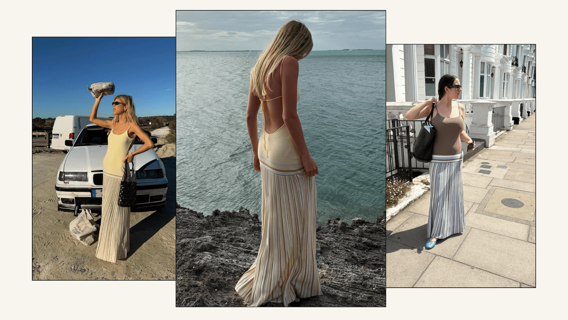 El vestido de verano sencillo pero elegante que silenciosamente se está apoderando de mi feed de Instagram