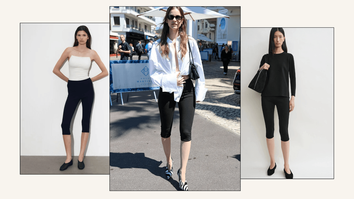 Avvistato in Francia: il trend dei leggings che le persone stanno indossando con i tacchi