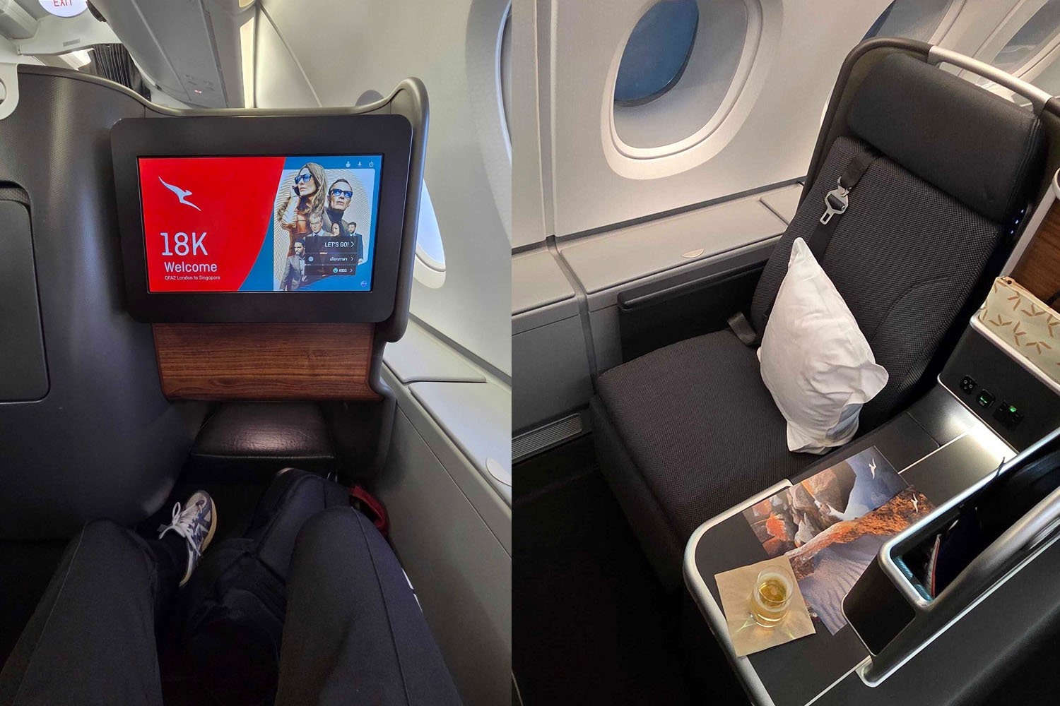 A Classe Executiva do Qantas A380 prova que a Austrália ainda pode competir com os melhores no céu
