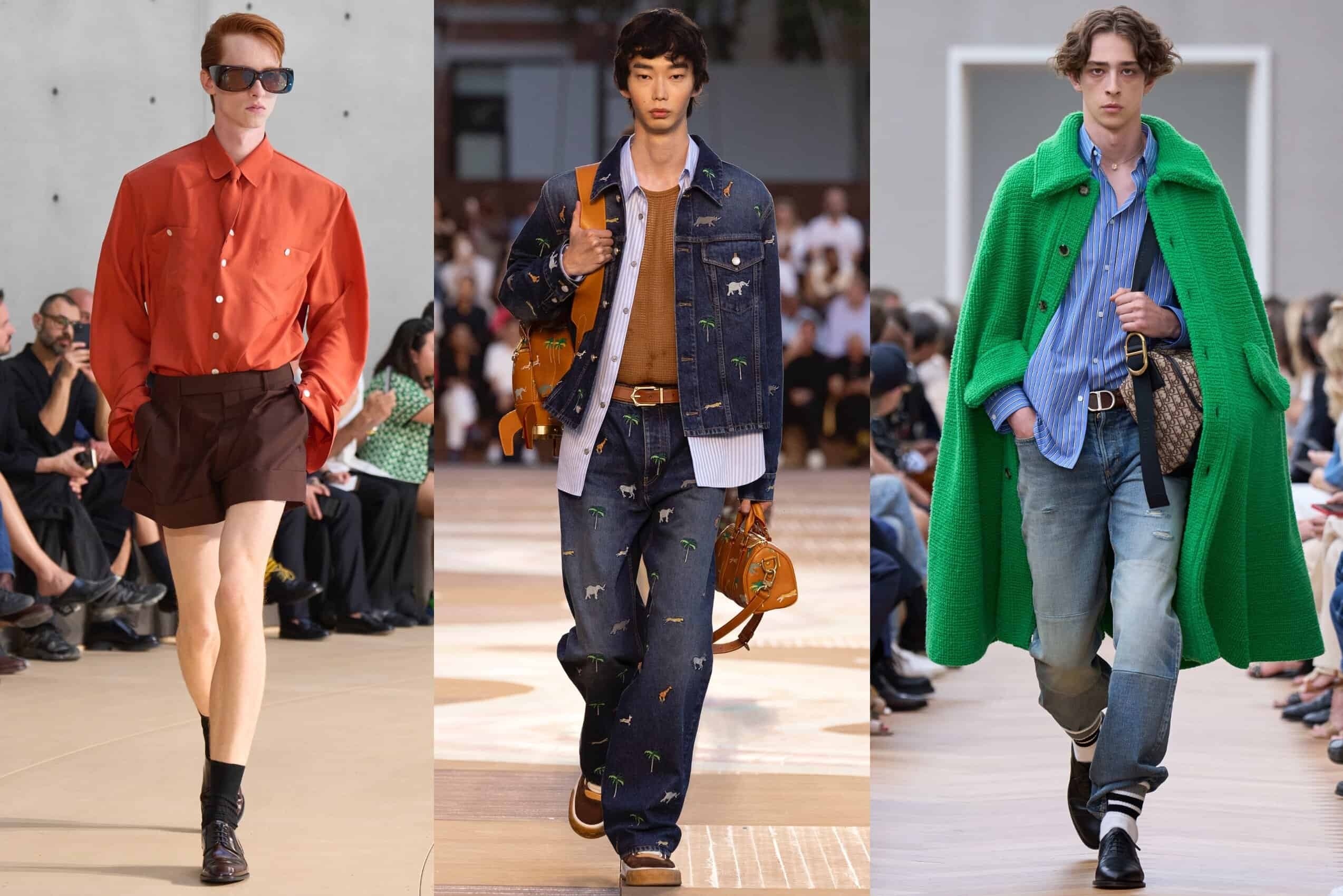 Desfiles masculinos da Semana de Moda de Paris Primavera 2026 abraçaram o espírito despreocupado