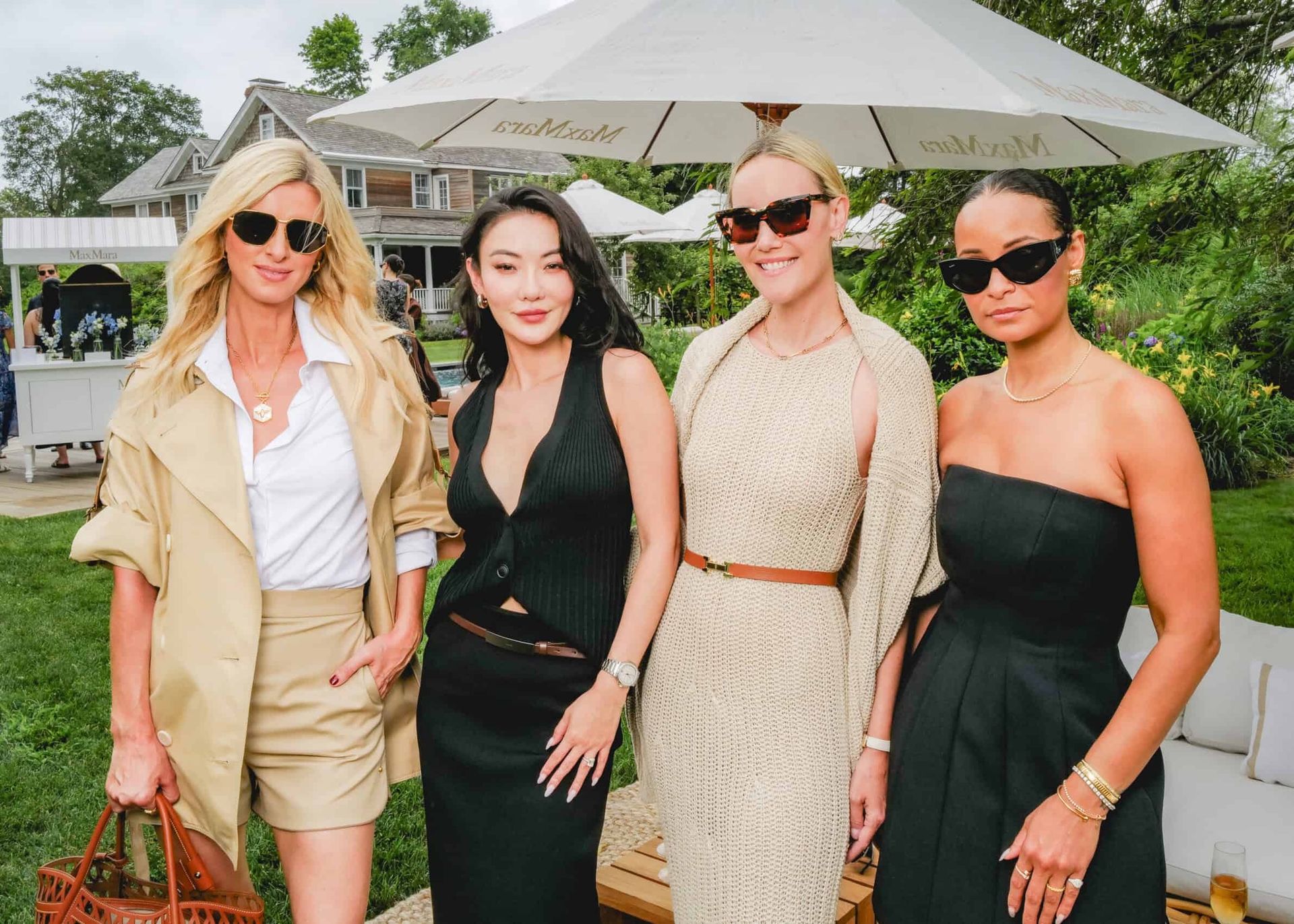 Max Mara en Marcolin organiseerden een intieme zomerlunch in de Hamptons