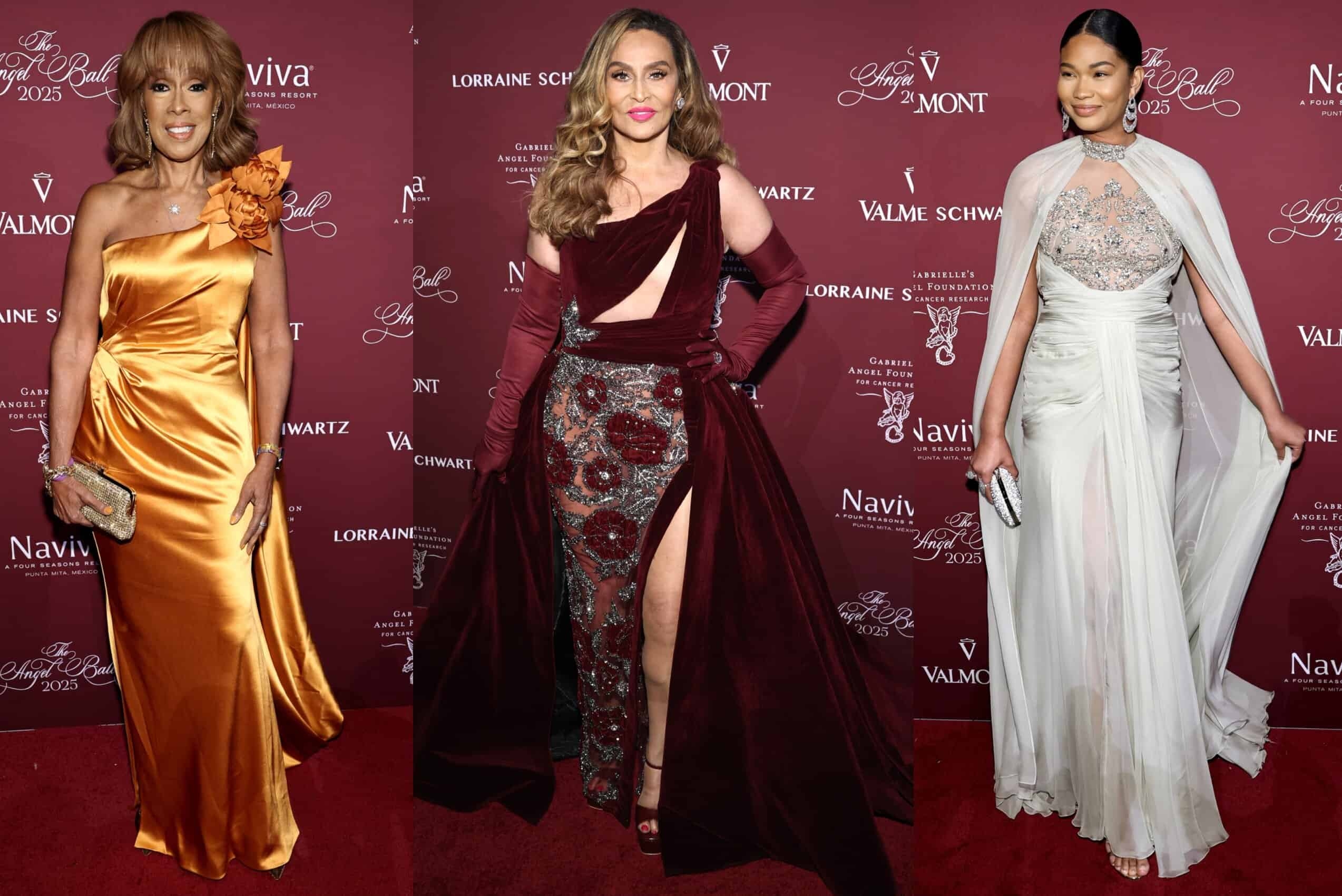 Los looks más deslumbrantes de la alfombra roja del Angel Ball 2025