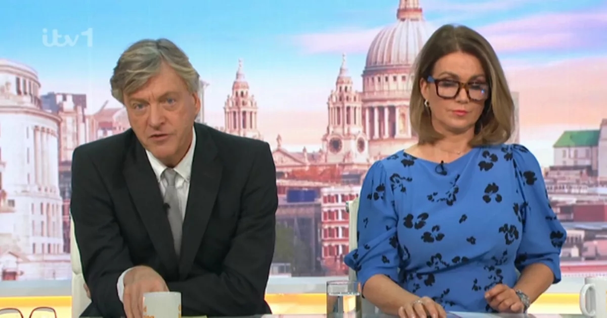 Richard Madeley przerywa Good Morning Britain niepokojącym filmem z Donaldem Trumpem