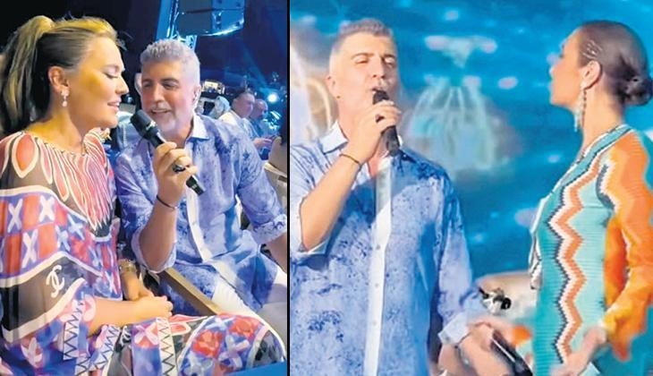 He crowned his stage with duets