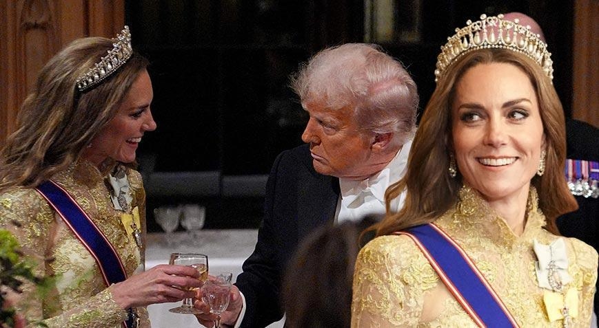 Trump an Kate Middleton: Unvergesslich schön