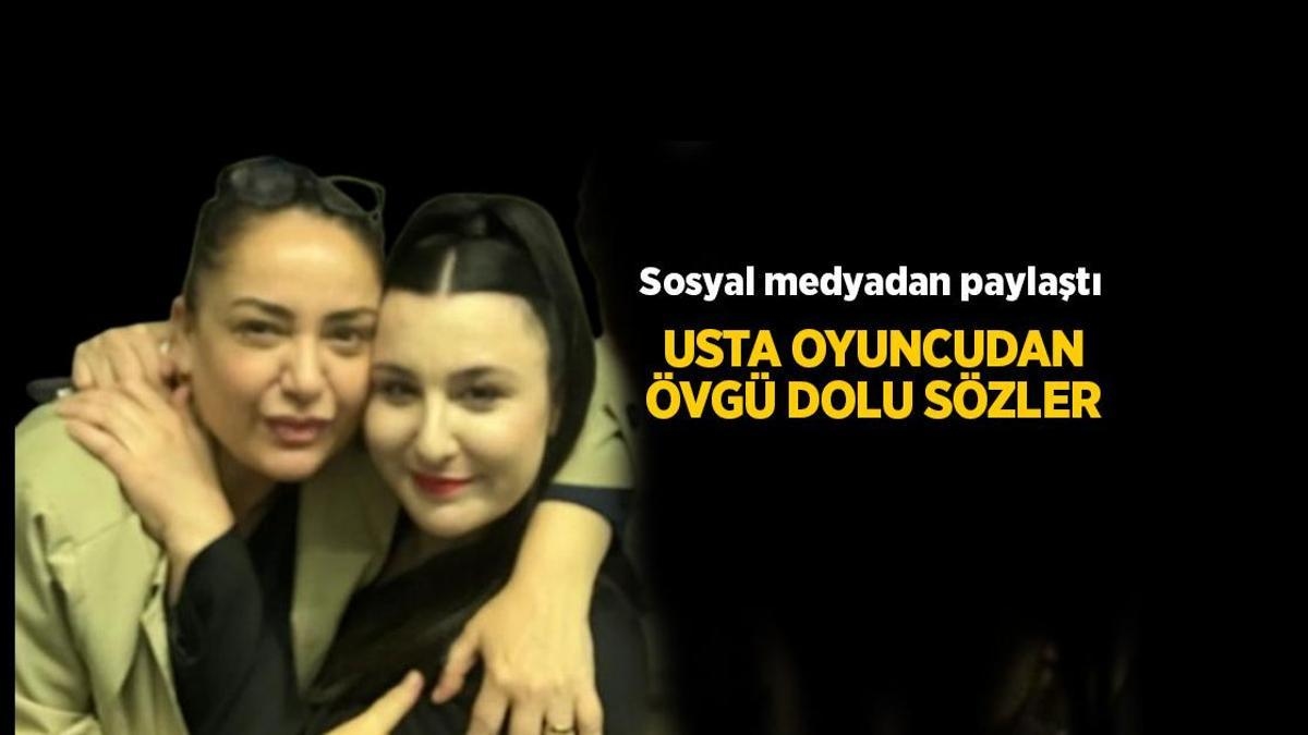 Hij kon er geen genoeg van krijgen! Sibel Taşçıoğlu bezocht Yasemin Sakallıoğlu backstage