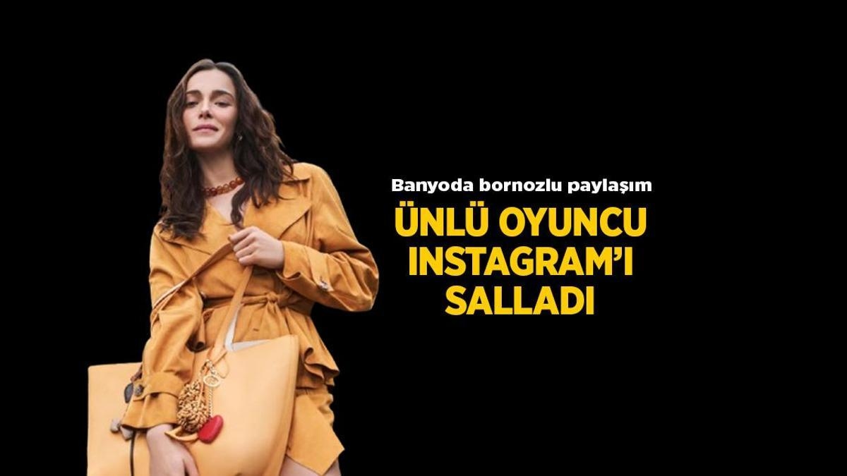 Haberler: Kubilay Aka'nın sevgilisi Hafsanur Sancaktutan'ın bornozlu fotoğraflarına Instagram'da beğeni yağdı