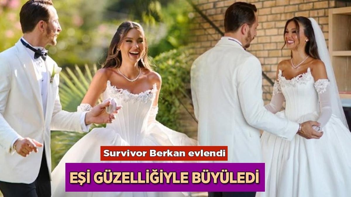 News: Survivor Berkan Karabulut und Miss Turkey Lale Onuk haben geheiratet! Ihr Brautkleid sorgte in den sozialen Medien für Aufsehen