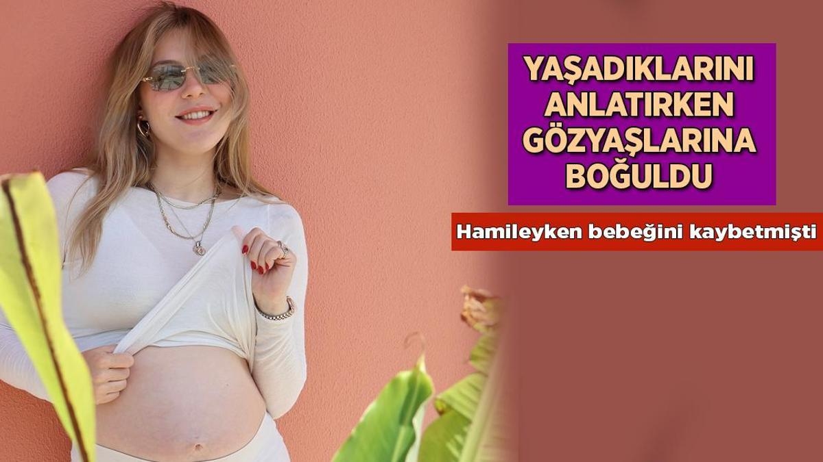News: Ege Kökenli, who lost her baby while pregnant, cried while telling about her experiences.