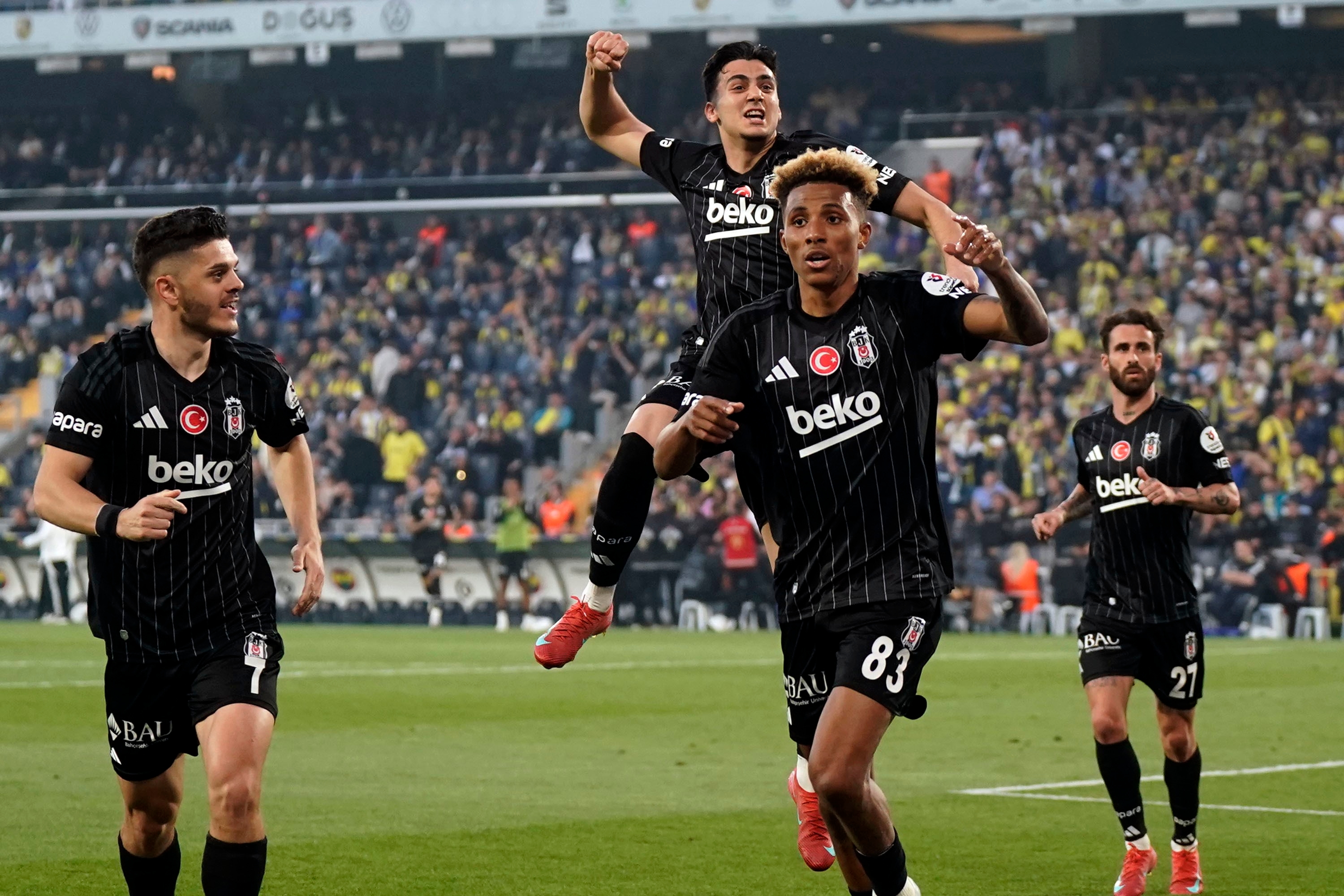 Beşiktaş s'est distingué par ses victoires dans les derbys cette saison