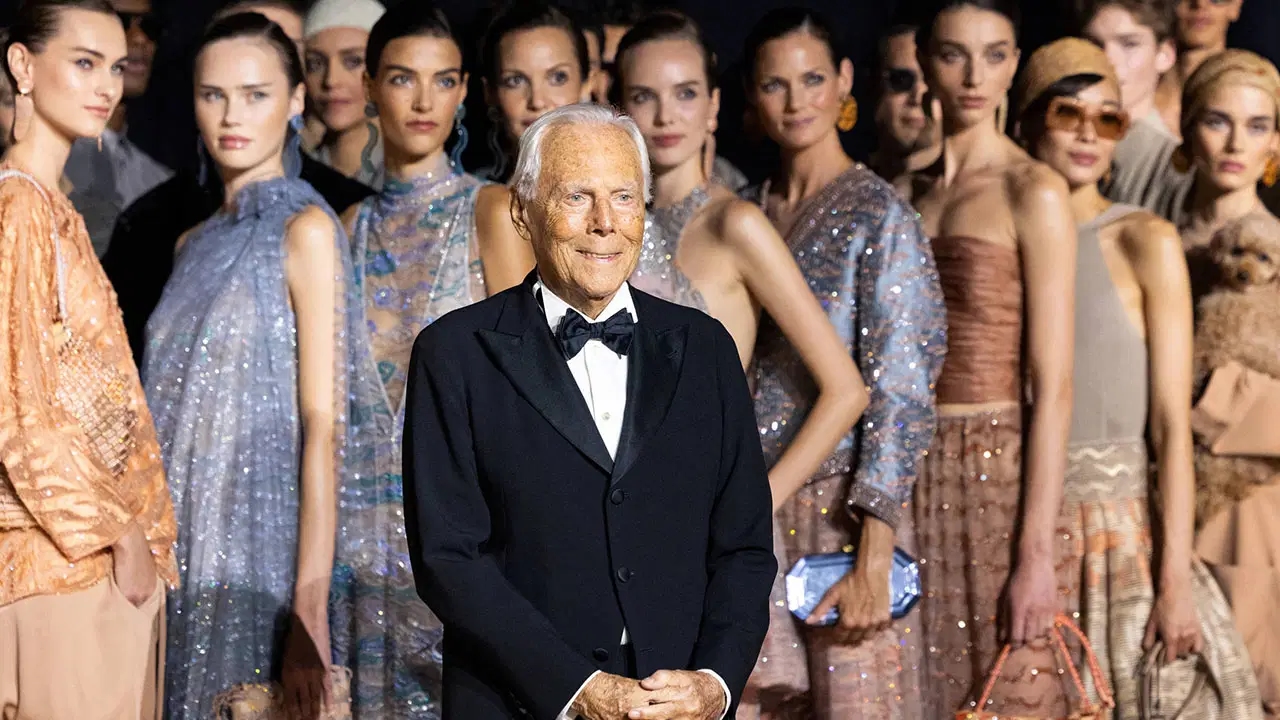 A vida do famoso estilista Giorgio Armani está virando filme