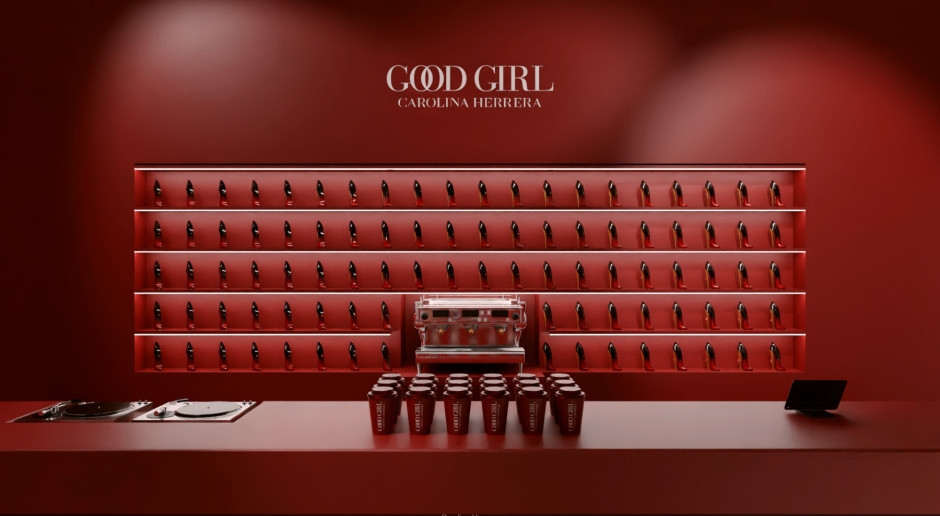 Carolina Herrera inaugura il regno di Good Girl a Parigi. Nuovo profumo e profumo di caffè in un unico posto