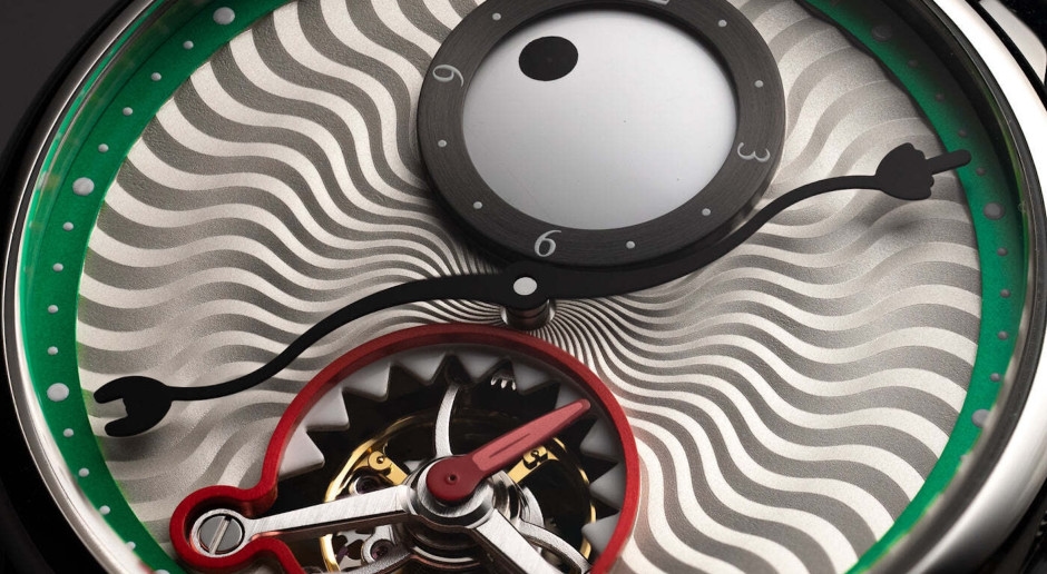 Este es el último y más temible reloj "Time Eater". Este tourbillon es una auténtica joya para coleccionistas.
