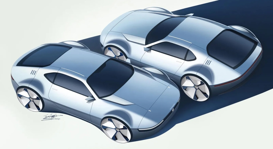 ¿Volkswagen prepara un cupé deportivo? Un boceto futurista ha despertado la imaginación de los entusiastas del automóvil.