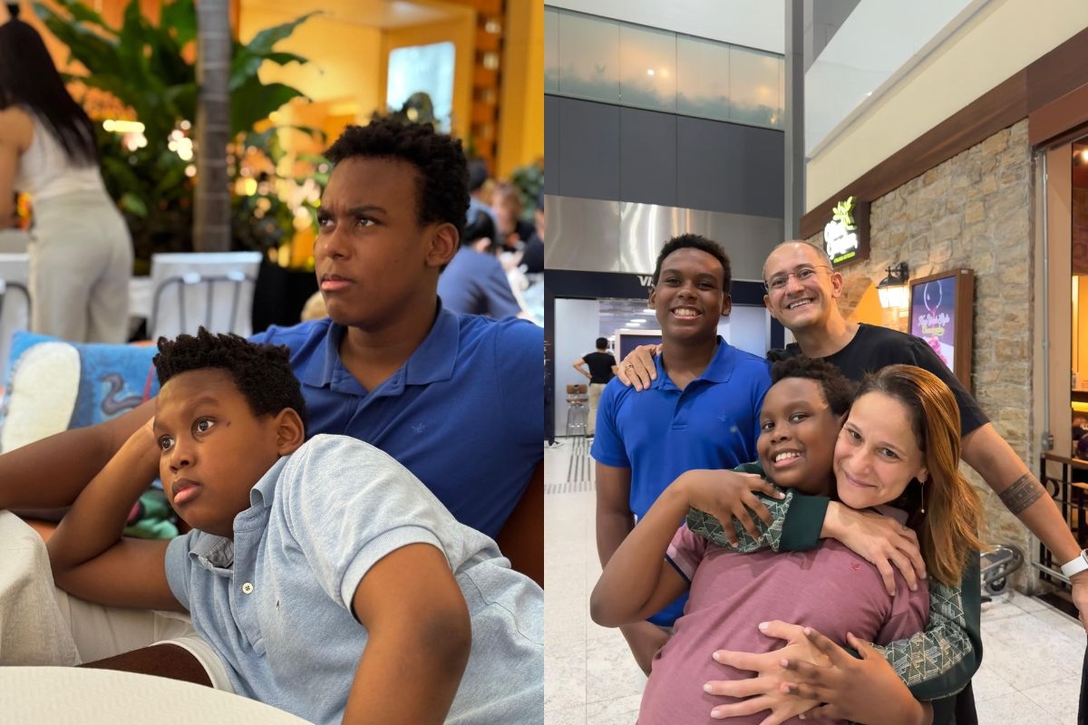 After 4 years of waiting, couple adopts son's brother: "Happiest day"