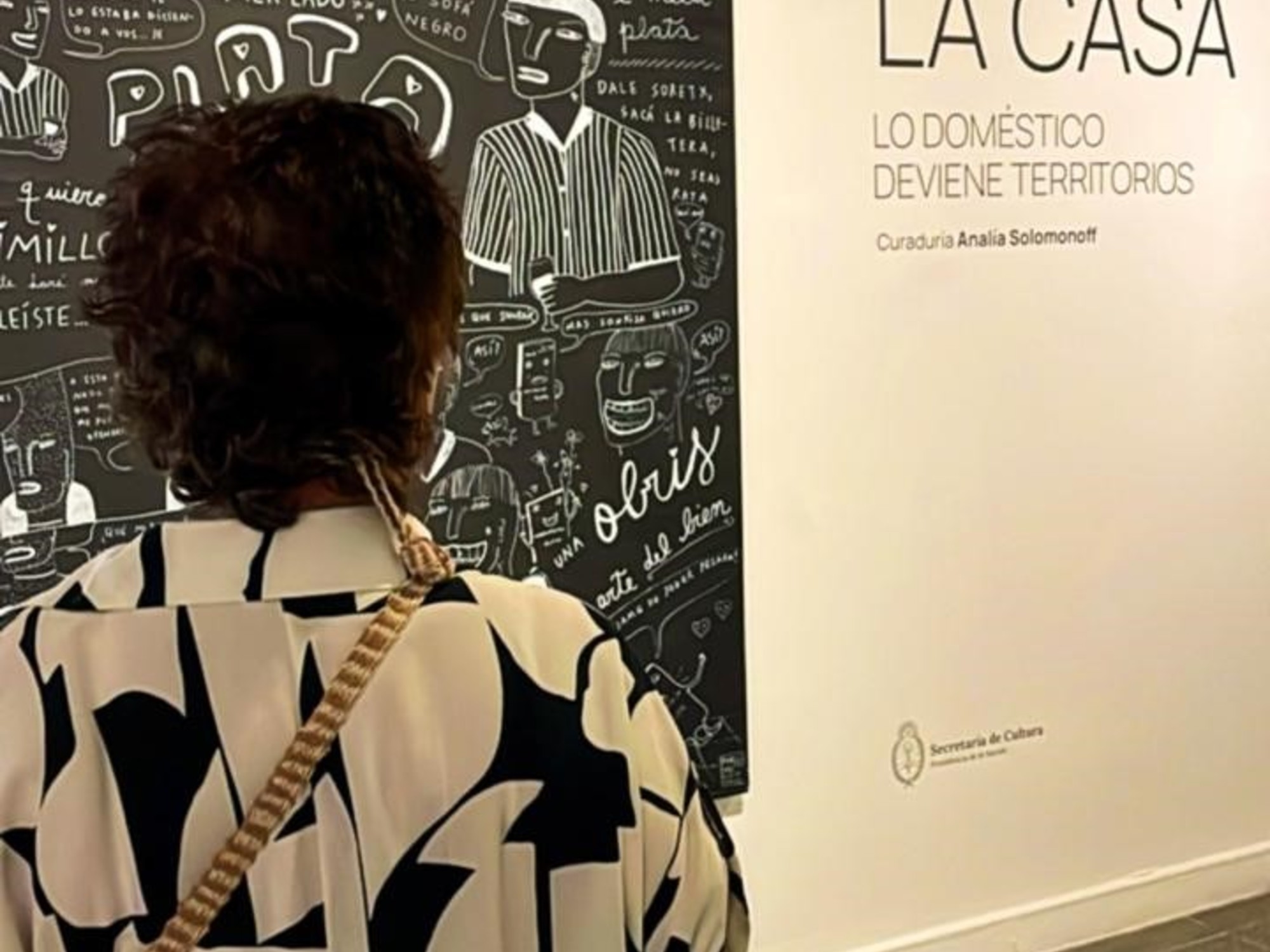 Un territorio emozionale, esposto a casa