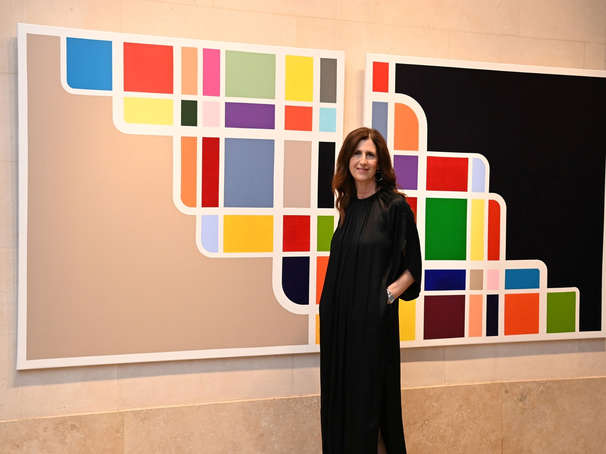 Andrea Fried, op het gebied van kleur