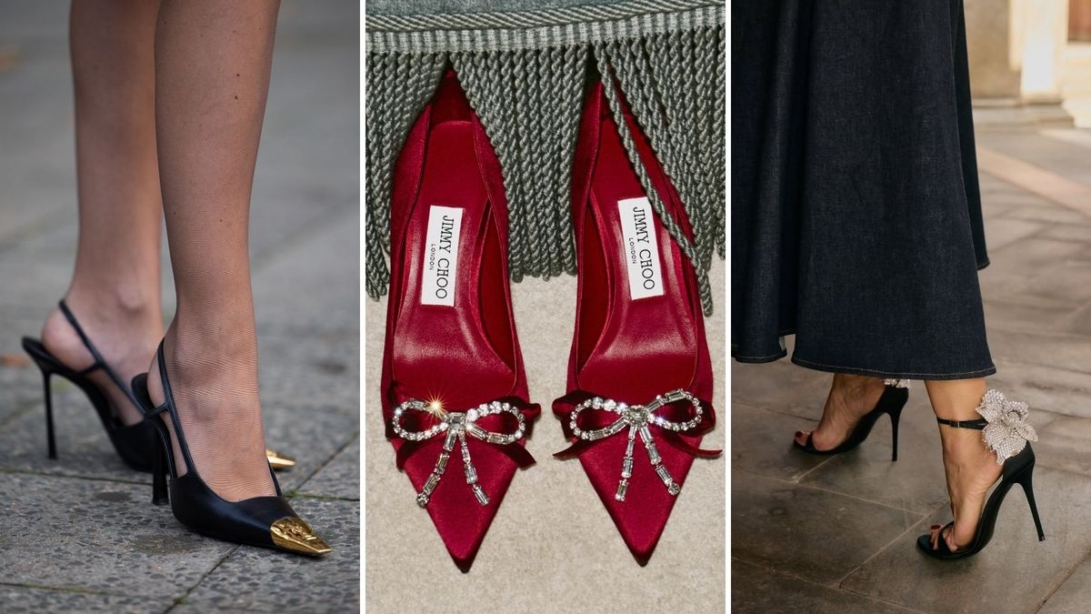 Los mejores zapatos de fiesta para lucir con estilo durante las fiestas navideñas.