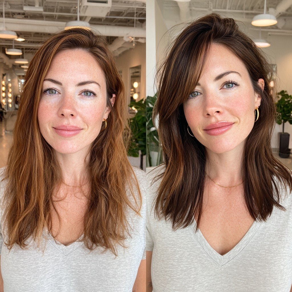 15 hermosos peinados con cabello suelto, perfectos para cualquier ocasión