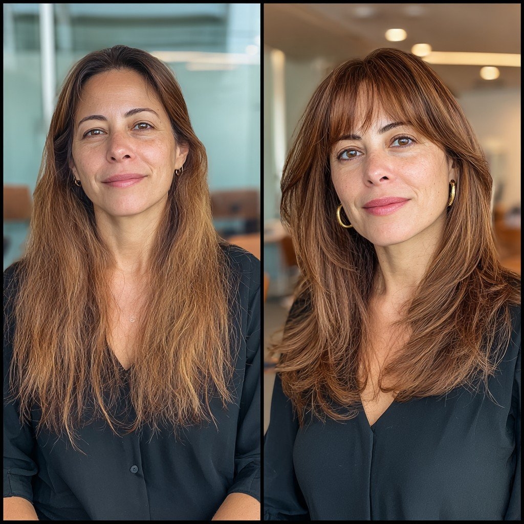 15 ideias fofas de franjas super desfiadas para um visual suave e leve