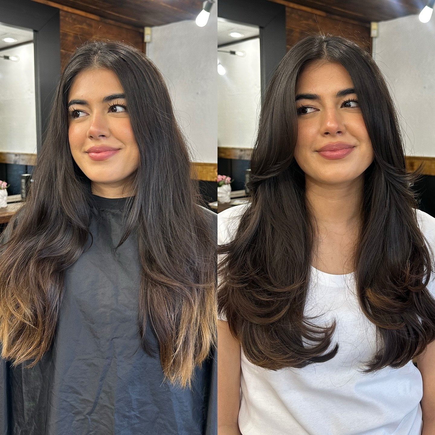 15 cortes de cabelo modernos para cabelos longos: ideias para um visual renovado e em camadas.