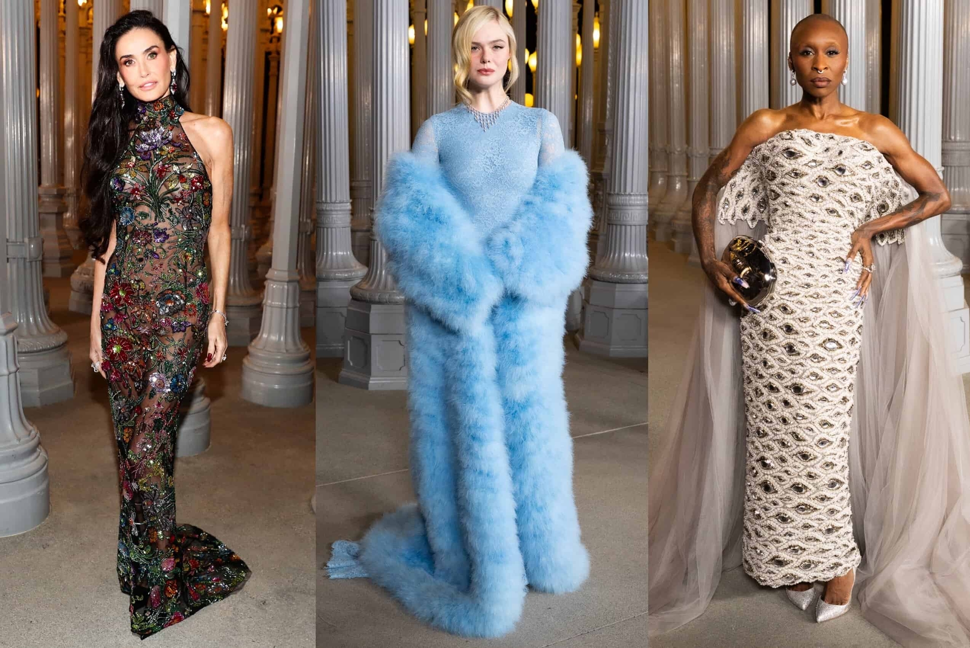 Elle Fanning, Doja Cat e altre star hanno abbracciato il glamour delle showgirl al gala LACMA 2025