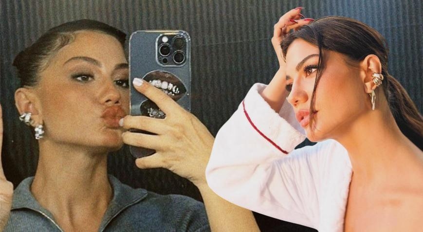 Schwarz-weiße Eleganz von Demet Özdemir!