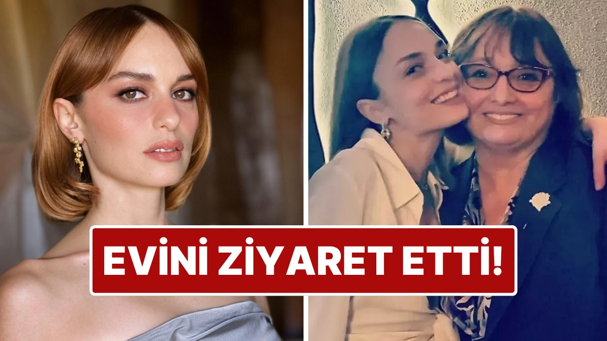 Nilperi Şahinkaya ha visitato la casa di sua madre, scomparsa qualche tempo fa, e ha condiviso i suoi sentimenti