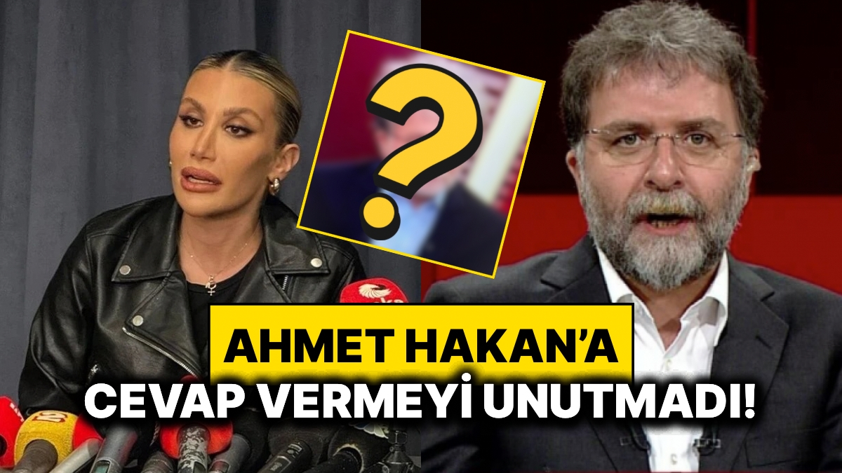 İrem Derici Did Not Forget to Respond to Ahmet Hakan, Who Blamed Celebrities After Her Results Came Out Clean!