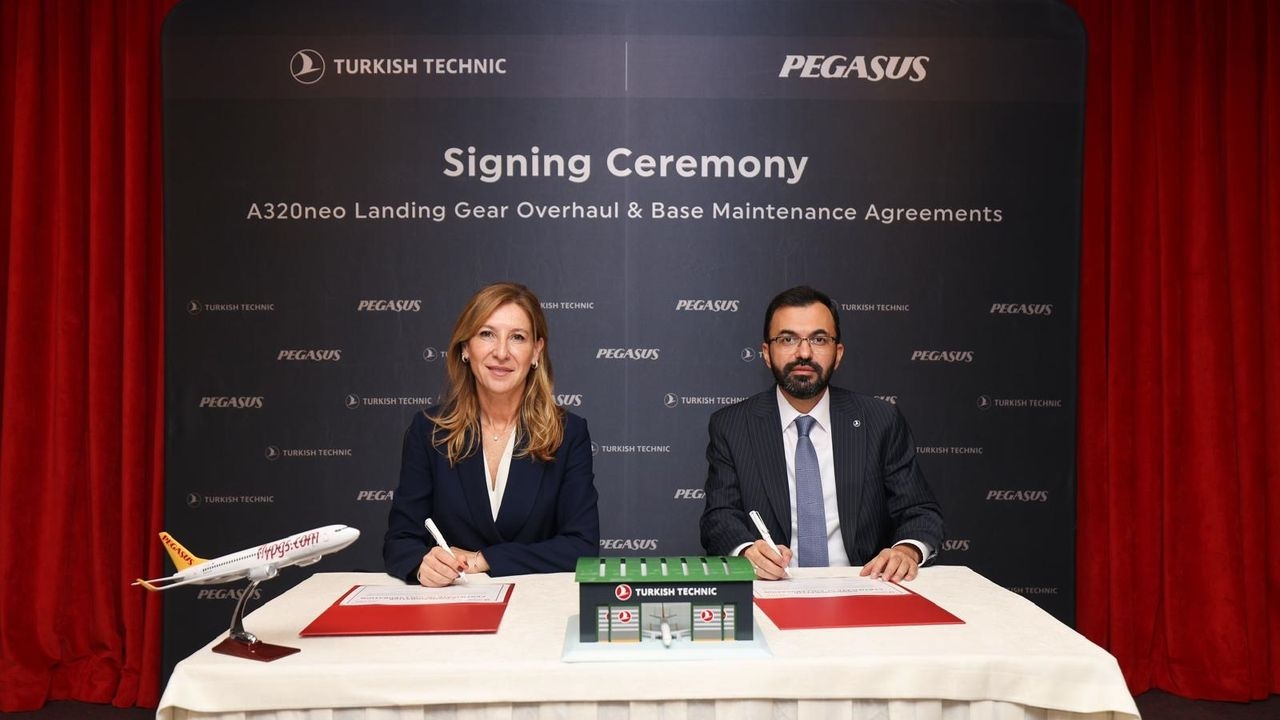 Vereinbarung zwischen Turkish Technic Inc. und Pegasus