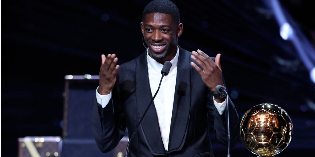 Do smoking feito sob medida ao relógio de € 350.000 usado por Ousmane Dembélé, vencedor da Bola de Ouro de 2025.